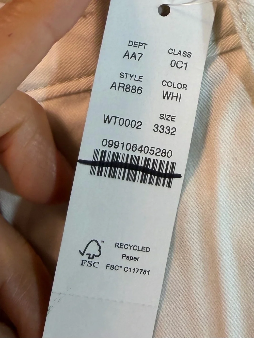 J.Crew 770™ Straight-fit stretch chino pant in white